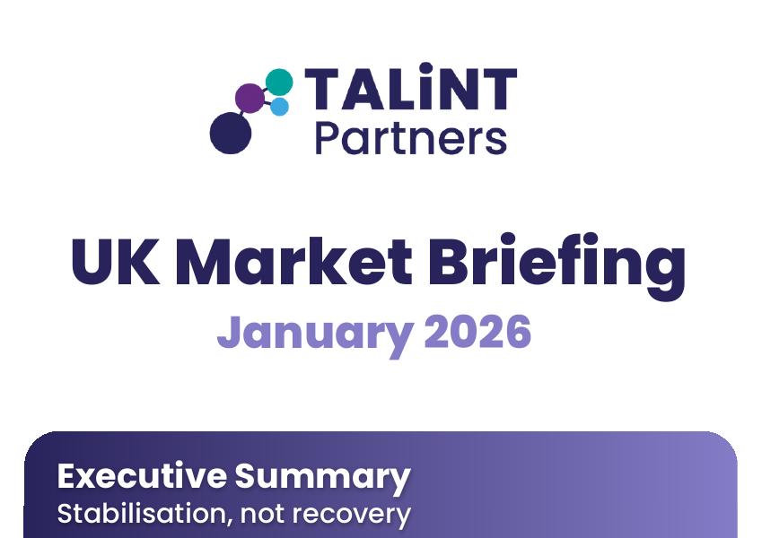 Cover of the UK Market Briefing for January 2026